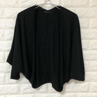 マウジー(moussy)のたまちゃん様専用【moussy】カーディガン ボレロ FREE  ブラック(カーディガン)