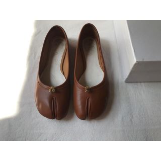 マルタンマルジェラ(Maison Martin Margiela)のマルジェラ Maison Margiela 足袋 フラット バレーシューズ 38(バレエシューズ)