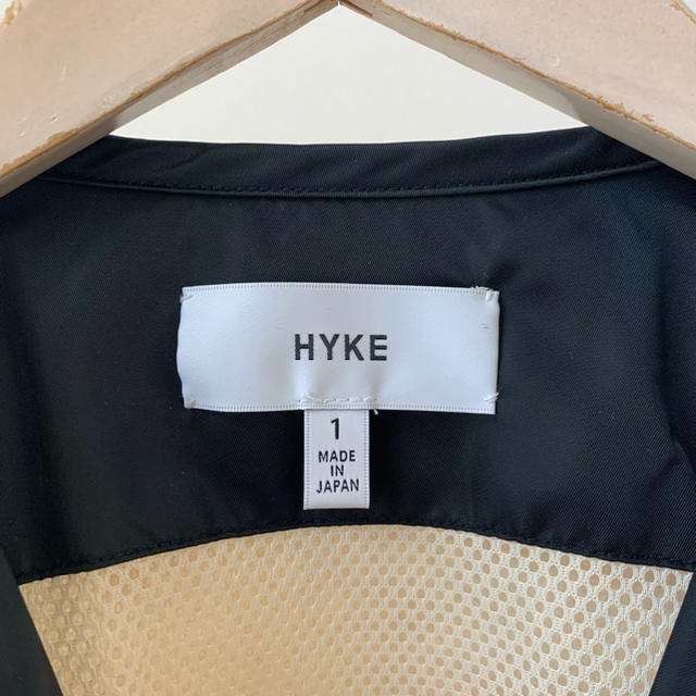 HYKE(ハイク)の美品2018AW HYKE ハイク フェイク ムートン ボア ジャケット 1 レディースのジャケット/アウター(ブルゾン)の商品写真
