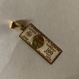 シュプリーム(Supreme)のsupreme100dollar bill gold シュプリーム(ネックレス)