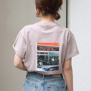 アングリッド(Ungrid)のカラーフォトTee(Tシャツ(半袖/袖なし))