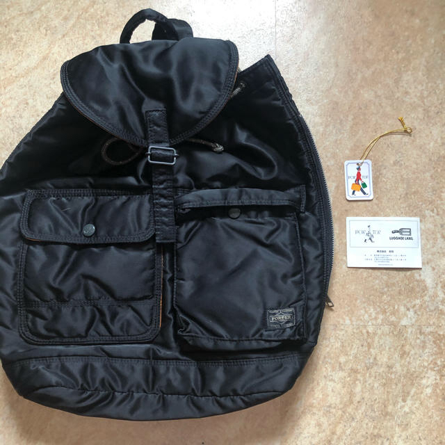 4625 PORTER TANKER BACK PACK ブラック