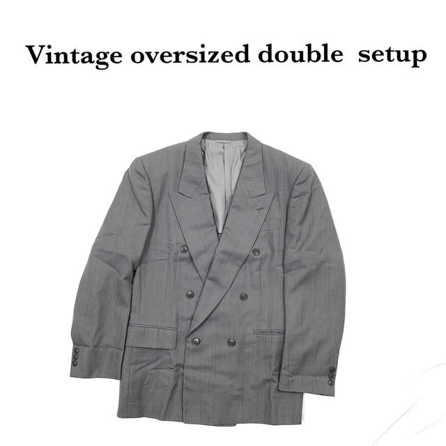 <vintage archive> oversized double setup 1