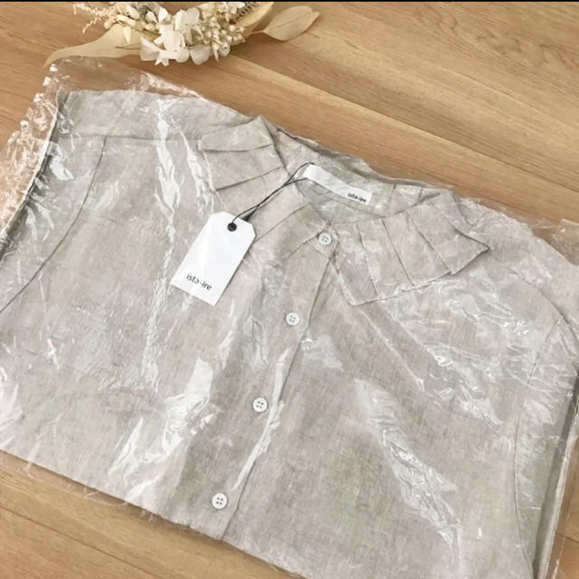 nest Robe - ista-ire イスタイーレ＊新品 ソフトリネン フリル