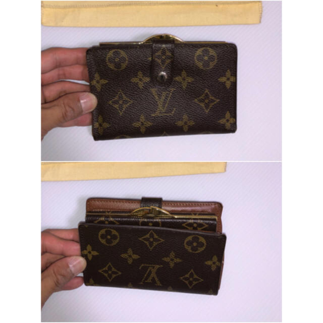 ふつうに LOUIS ポルトフォイユ ヴィエノワ 二つ折り財布がま口の通販