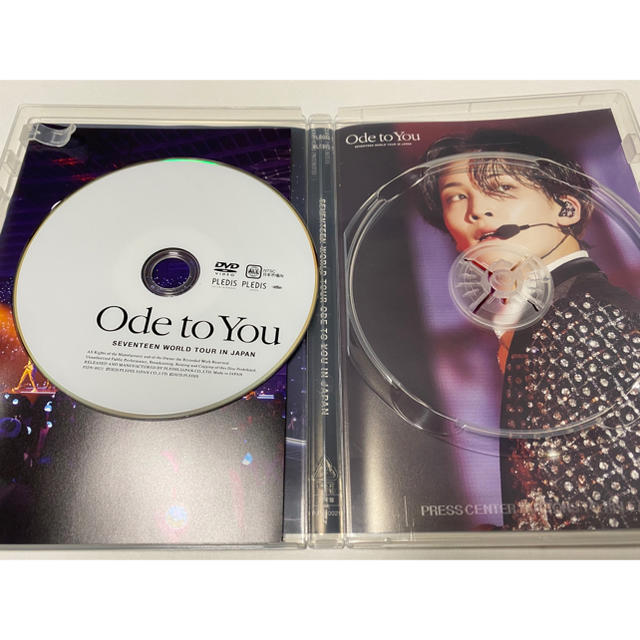SEVENTEEN ode to you 通常版 DVD
