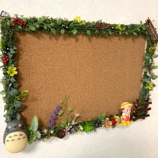 ♡コルクボード♡ ハンドメイド 壁掛け(インテリア雑貨)