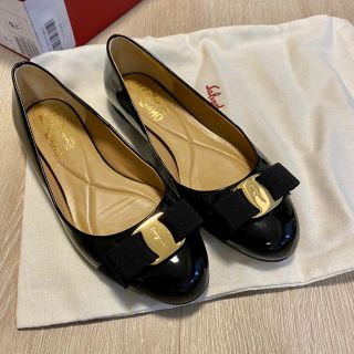 サルヴァトーレフェラガモ(Salvatore Ferragamo)の(eriko87様専用)フェラガモ★フラットシューズ(23.5cm)(バレエシューズ)