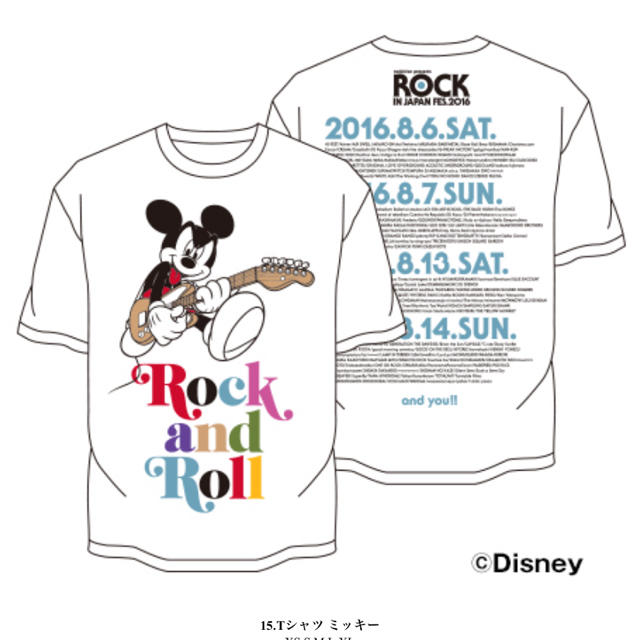 ミッキーマウス(ミッキーマウス)のミッキーROCK Tシャツ レディースのトップス(Tシャツ(半袖/袖なし))の商品写真