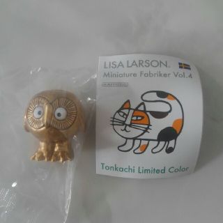 カイヨウドウ(海洋堂)のなっちゃん様専用　ミニチュアファブリカ4 スウェーデンの森の金のふくろう(その他)