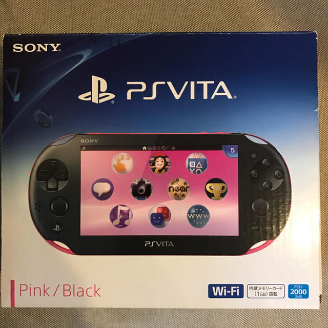 PlayStation Vita Wi-Fi ピンクブラック　PCH-2000