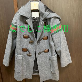 GUCCIグッチ キッズ GG柄ロングコート パフジャケット130cm サイズ8-