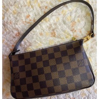 ルイヴィトン(LOUIS VUITTON)のルイヴィトン♡ダミエ♡アクセサリーポーチ兼バッグ♡ほぼ未使用(ハンドバッグ)