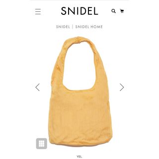 【新品・未使用・タグ付き】SNIDEL エコバッグ 完売品(エコバッグ)