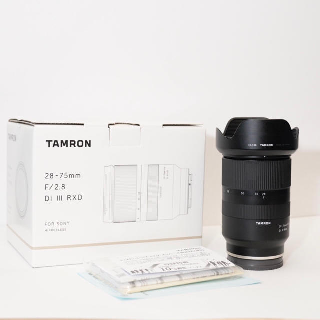 TAMRON(タムロン)のタムロン 28-75mm F/2.8 Di III RXD A036 スマホ/家電/カメラのカメラ(レンズ(ズーム))の商品写真