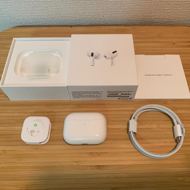 AirPodsPro イヤーピース+本体ケース+外箱+ケーブル