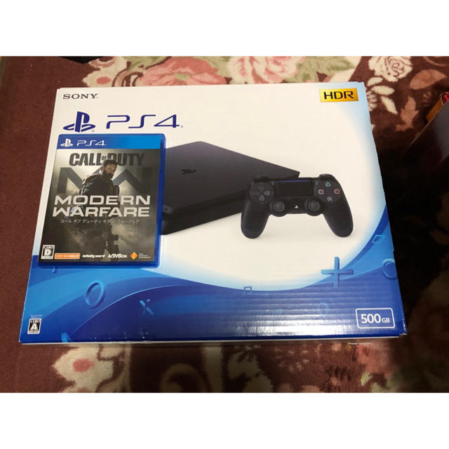 PS4 500GB ジェットブラック美品＋おまけ付き