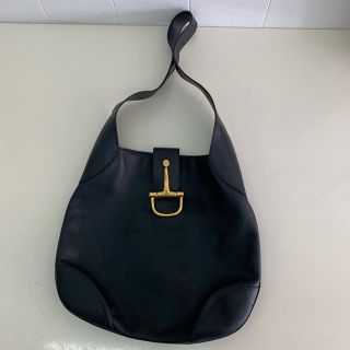 セリーヌ(celine)のCELINE セリーヌ  ショルダーバッグ　ブラック(ショルダーバッグ)