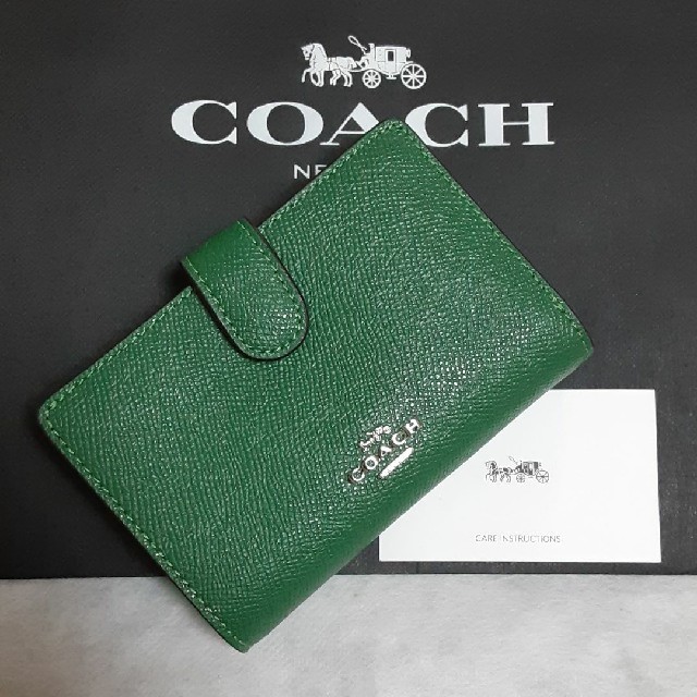 新品】コーチ COACH 二つ折財布 F11484