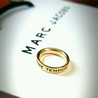 マークバイマークジェイコブス(MARC BY MARC JACOBS)のMARC JACOBS ★ 刻印リング(リング(指輪))