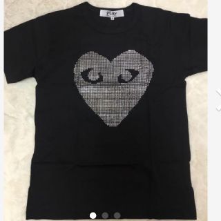 コムデギャルソン(COMME des GARCONS)のコムデギャルソン Tシャツ 新品 ビーズ ビジュー スタッズ 黒 レディース(その他)