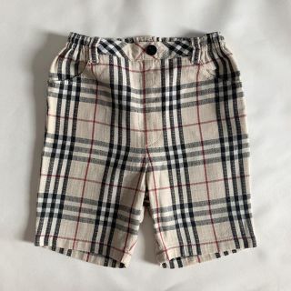 バーバリー(BURBERRY)のBurberry london 80cm ノバチェックハーフパンツ ショーツ(パンツ)