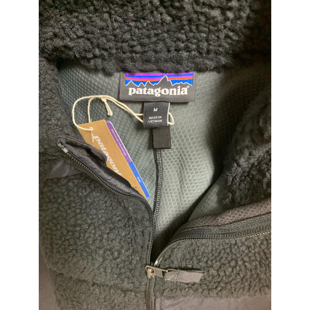 patagonia(パタゴニア)のパタゴニア レトロX ジャケット ブラック(希少) サイズM メンズのジャケット/アウター(ブルゾン)の商品写真