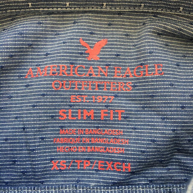 American Eagle(アメリカンイーグル)のメンズ 半袖シャツ　美品　アメリカンイーグル メンズのトップス(シャツ)の商品写真