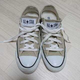 コンバース(CONVERSE)のコンバース　ベージュ　スニーカー(スニーカー)