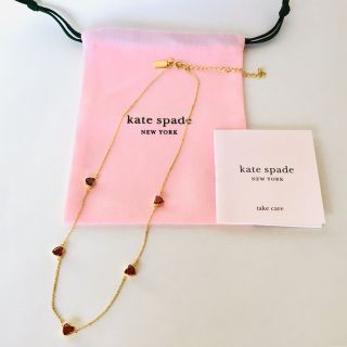 ケイトスペードニューヨーク(kate spade new york)のケイトスペード ロマンティック ロック ショート スカッター ネックレス 新品(ネックレス)