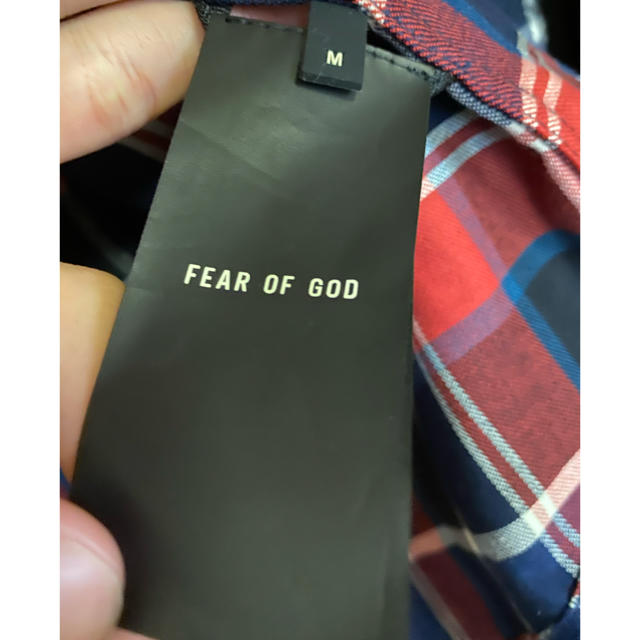 fear of god plaid flannel shirts 6th M