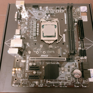 msi B365M PRO-VH M-ATX＋core i3 9100f(PCパーツ)