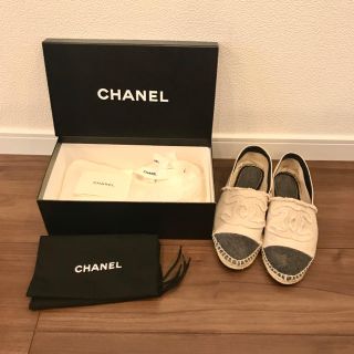 シャネル(CHANEL)のシャネル　エスパドリーユ　24.5(スニーカー)