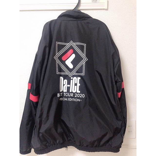 Da-iCE × FILA オーバーサイズウインドジャケット