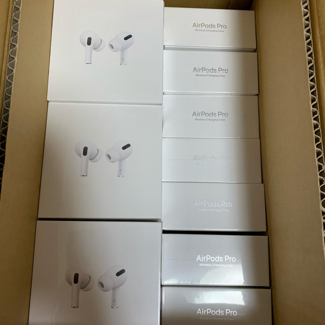 AirPods Pro ×17 未開封　未保証開始　国内品ノイズキャンセリング