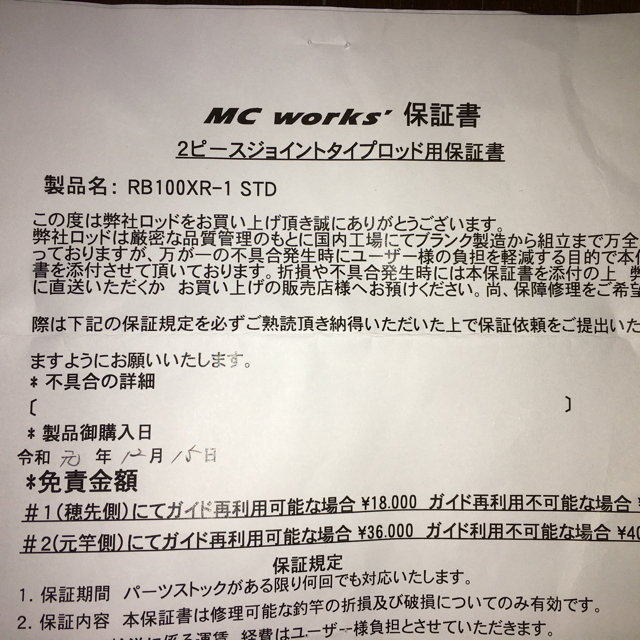 【美品】MCワークス　レイジングブル　100xr-1