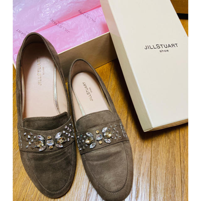 JILLSTUART(ジルスチュアート)のジルスチュアート ビジュー ローファー レディースの靴/シューズ(ローファー/革靴)の商品写真