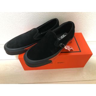 ダブルタップス(W)taps)のwtaps vans slipon スリッポン　28cm black(スニーカー)