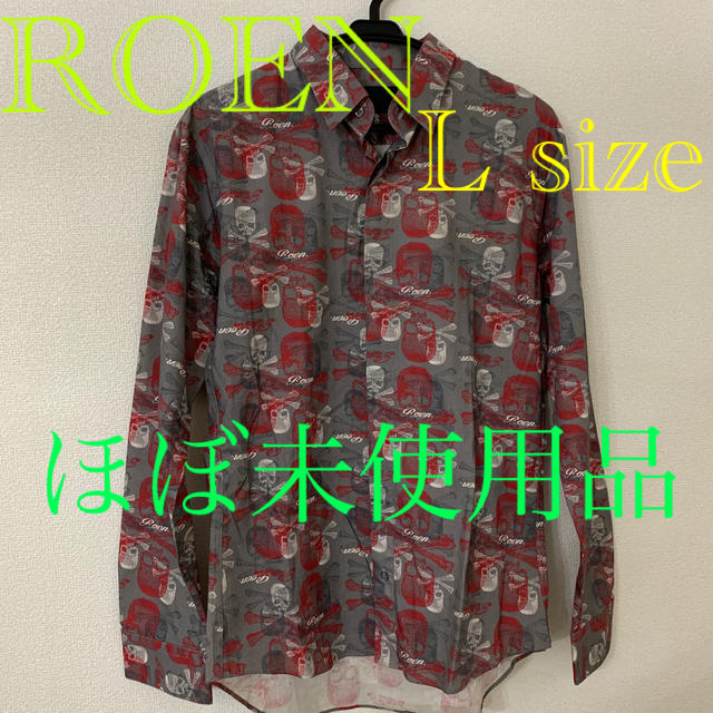 Roen(ロエン)の118  Roen semantic design ロエン 長袖 ドクロ 総柄 メンズのトップス(シャツ)の商品写真