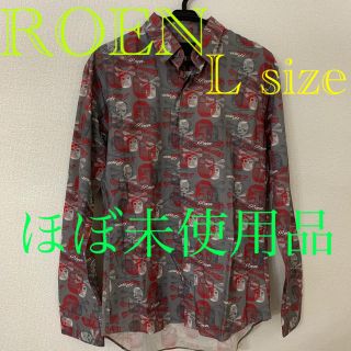 Roen - 118 Roen semantic design ロエン 長袖 ドクロ 総柄の通販 by ...