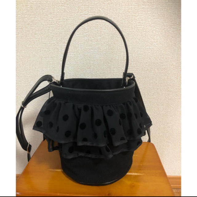 Drawer(ドゥロワー)のsetsuko sagittaire 水玉　ドットcity バッグ レディースのバッグ(ショルダーバッグ)の商品写真
