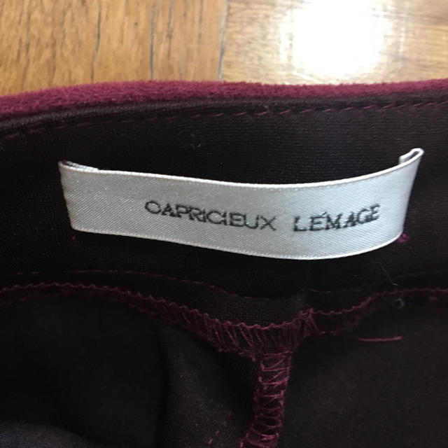 CAPRICIEUX LE'MAGE(カプリシューレマージュ)のCAPRICIEUX LE'MAGE パンツ レディースのパンツ(カジュアルパンツ)の商品写真