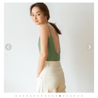 SOFT RIB ツイストBODYスーツ　キナリ　完売品