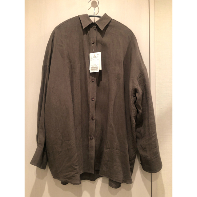 Deuxieme Classe WIDE LINEN シャツ  リネン