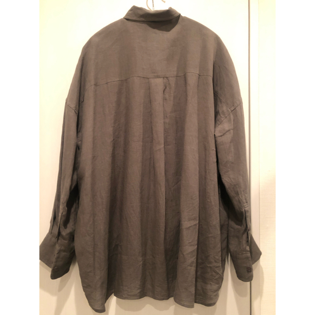 Deuxieme Classe WIDE LINEN シャツ  リネン