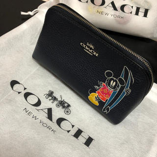 コーチ(COACH)のDISNEY X COACH コーチ　新作　サーフミッキー　ポーチ(ポーチ)