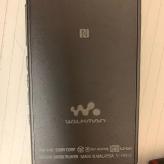 ウォークマン(WALKMAN)のSONYウォークマン　型番NW-A45 16GBモデル　黒　傷あり(ポータブルプレーヤー)