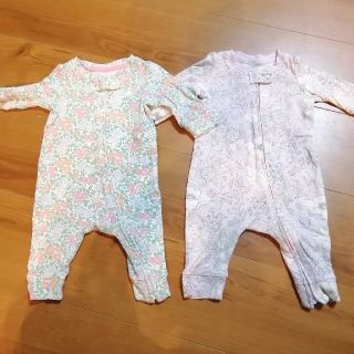 ベビーギャップ(babyGAP)のbaby GAP ロンパース　0-3ヶ月　50-60　おまけ有まとめセット(ロンパース)