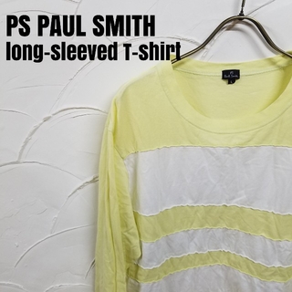 ポールスミス(Paul Smith)のPS paulsmith/ポールスミス 長袖 ボーダー Tシャツ TEE(Tシャツ/カットソー(七分/長袖))