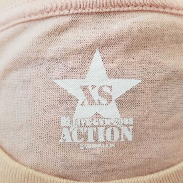 B'z LIVE-GYM 2008 ACTION  ツアーTシャツ   XS エンタメ/ホビーのタレントグッズ(ミュージシャン)の商品写真